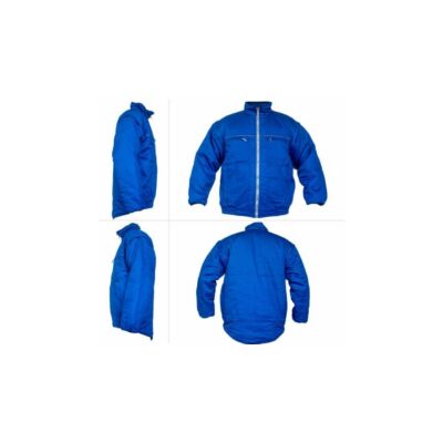 Marathon kék bélelt kabát 100%pamut XL